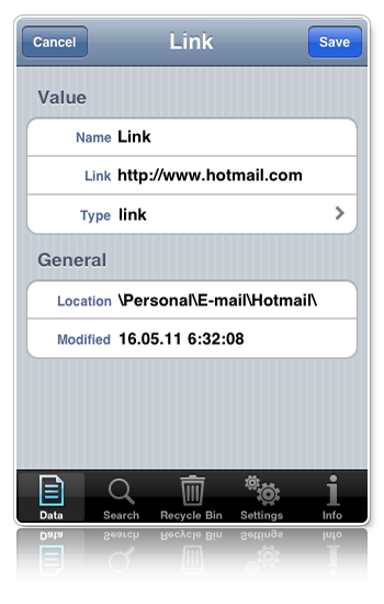 Link to Hotmail